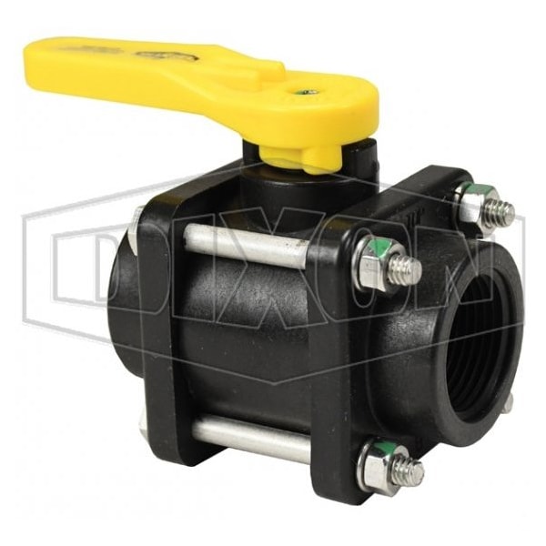 4-Bolt Ball Valve, FNPT End Style, PTFE Ball Seat/EPDM O-Ring Body Seal/FKM O-Ring Stem Seal Softgoo